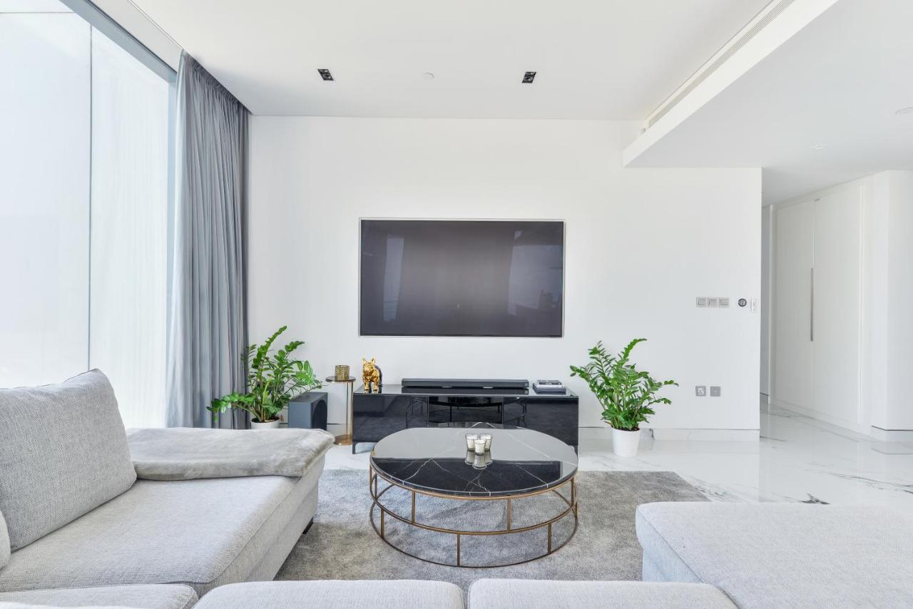 Luxurious 3 Bedroom W Maidroom In Bluewaters Island Dubái Exterior foto