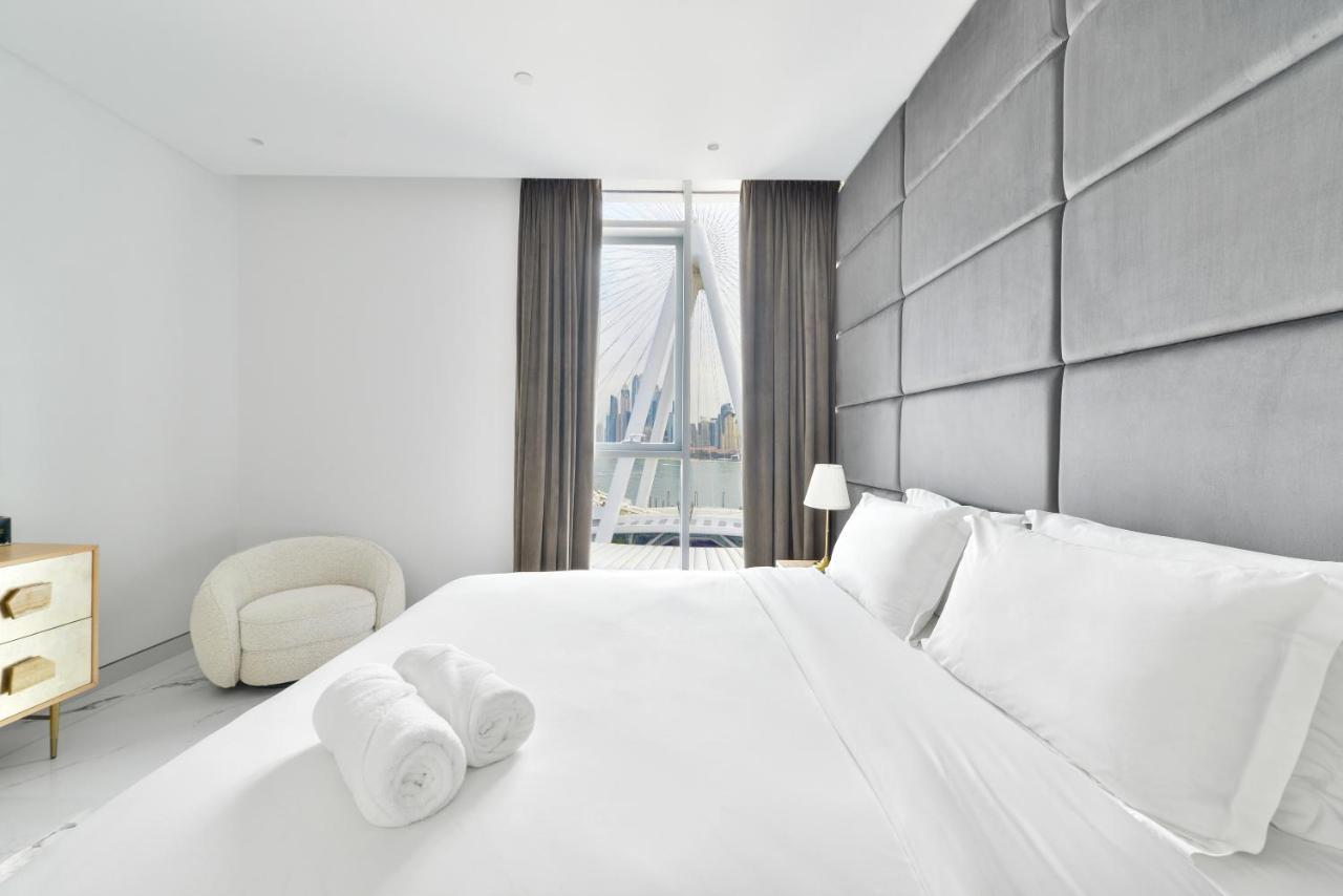 Luxurious 3 Bedroom W Maidroom In Bluewaters Island Dubái Exterior foto